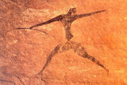 this-painting-on-rock-clearly-represents-a-dance-performance-of ...